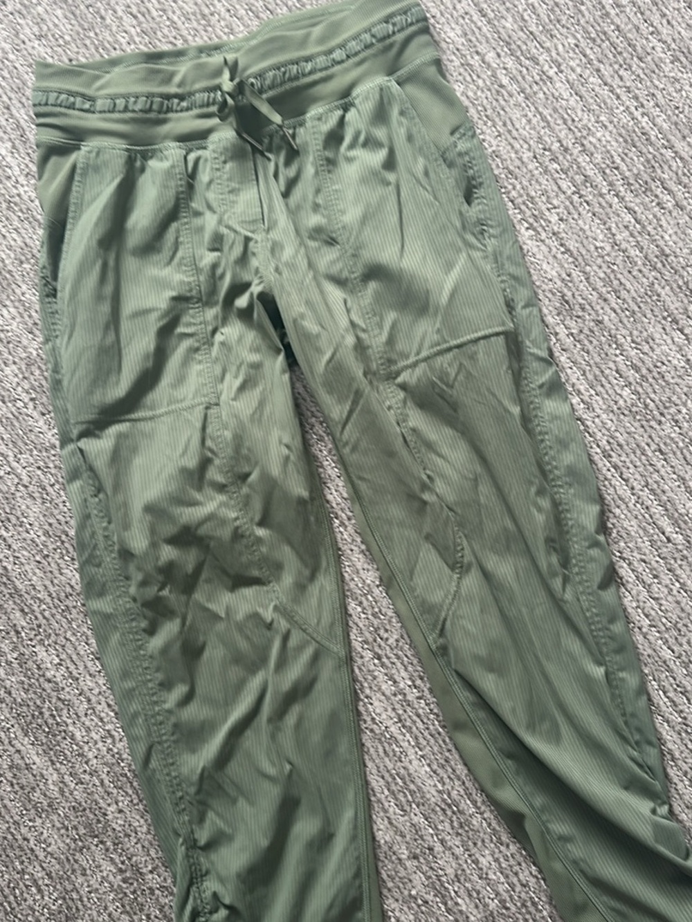 Olive Green Active Jogger Pants